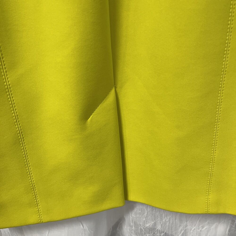 Karen Millen Women's Dress Lime Size 6 - Picture 5 of 7